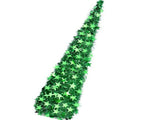 Xmas Tree PVC Star Glitter Festive Foldable Xmas Tree Figurine Decoration for Home Hotel Green V1294-YM0901-3115240111912