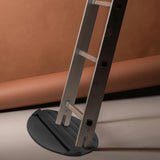 Black Non- Rubber Ladder Stabilizer Pad for Stepladder Safety and Secure Support Mat V1366-AZ2-W-17578