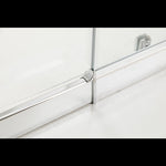 Adjustable 1200x1000mm Double Sliding Door Glass Shower Screen in Chrome V63-843441