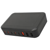 Multi Port USB Charger 235W 8 Ports PD65W Tabletop Fast USB C Charging Station for Macbook 100240V V1294-YM0710-3114230149813