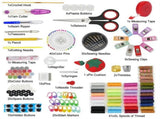 229-Piece Chili Edition Sewing Kit 41 Color Threads Full Accessories Portable Case Perfect V1232-FRGJB001