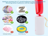 Electric Balloon Pump Portable Air Inflator Blower Machine for Birthday Party V1263-JX-5529