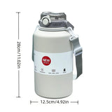 Giant 67.63oz Vacuum Flask, 316 Inner & 304 Outer Stainless Steel, 12-24H Long-Lasting Heat & Cold V1232-BXGZKB-2L-001