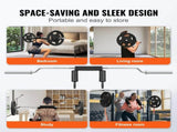 Safety Squat Bar, 318kg Fitness Squat Bar, Safety Squat Bar Attachment with Shoulder and Arm Pads, V952-GLG2YCDBS150OUNZ2V0