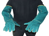 Clearance Reptile Anti-Bite Gloves Pet Protective Gloves for Monitor Lizard Snake Cat Dog Bite Proof V1366-AZ2-W-24451