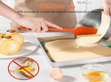 600F Heat Resistant Silicone Spatulas Kitchen Cooking Mixing Utensils and V1258-DP02-C-366