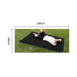 Outdoor Fleece Polyester Camping Blanket Waterproof Thick Portable Picnic Mat Machine Washable-wine V1308-DSZKI-497-6