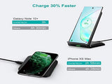 CHOETECH MIX00087 Qi 10W/7.5W Fast Wireless Charging Stand and Pad V28-ELECHOMIX00087