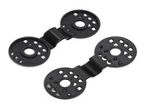 100pcs Shade Cloth Plastic Clips Round Fixing Clips for Greenhouse Outdoor Garden Anti Bird Netting V1294-YM0703-3111230103611
