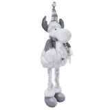 Retractable Christmas Elk Doll Polyester Christmas Ornament Gift Festival Decoration for Children V1294-YM0523-3115210224511