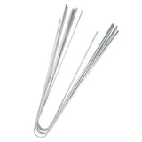 50 PCS Steel Landscape U shaped Stakes Pins Staple Peg for Ground Garden Farm Grass Tent Fence V1294-YM0901-JY17341
