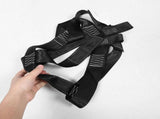 Motorcycle Tie Down Straps Black Ratchet Style for Stable Load and Scratch Protection V1192-AZ-W-32998
