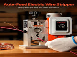 Electric Wire Stripping Machine, 1.5-40 mm, 400W Automatic Motorized Cable Stripper, 9.84 IPS V952-FXBXJDDDDCG4YEMI5V3