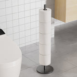 Household Floor-Standing Single-Pole Long Tissue Paper Holder-Black V1161-860045