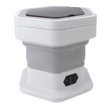 Portable Washing Machine 8L Foldable Miniature Washer Spin Dryer Laundry Washer for Underwear Baby V1294-YM0901-3113240221711