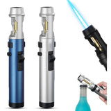 Plasma Lighter, Outdoor Windproof Lighter with Bottle Opener,Outdoor Straight Flame for Camping and V1366-AZ2-W-11455