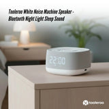 Tooleroo White Noise Machine Speaker - Bluetooth Night Light Sleep Sound V238-SUPDZ-42543690448976