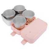 Portable Electric Heating Lunch Box Food Heating Warmer Steaming Cooking MachineDouble Layer US Plug V1294-YM0901-3113200043316