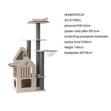 HONEYPOTCAT Grand Cat Mansion With Space Capsule - 148cm V390-210195PRO