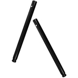 Worgeous Hydraulic Jack Handle Replacement for Car Repair with Steel and Rubber Material Black 2 pcs V1189-LWWAL-20260327-03519