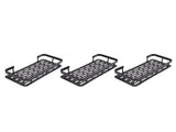 Shower Storage Rack 3 Layers Punch Free Rectangle Aluminum Shower Shelf Basket for Home Bathroom V1294-YM3112220070411-0421