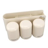 Toothbrush Holder Bathroom Hanging Vanity Tooth Brush Organizer Punch Free Sorting Storage Rack 3 V1294-YM0901-3112230055312