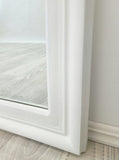 Window Style Mirror - White Arch 70 CM x 130 CM V292-MIRR-ARCH002