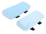 1 Pair Ergonomic Memory Foam Office Chair Armrest Pads Comfy Gaming Chair Arm Rest Covers for Elbows V1294-YM0901-3117240257211
