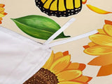 Sunflower Valencia Botanical Quilt / Doona / Duvet Cover set V745-AQ043931K3
