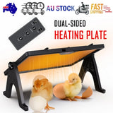 Chick Brooder Heating Plate Chicken Coop Heater Dual-Sided Duck Poultry Brooder V201-EGG0015WH8AU