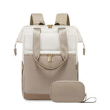 khaki Korean-style Fashion Compact Backpack, Multi-functional & Large Capacity, Lightweight & Easy V1232-HXJZBB004