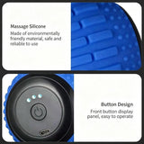 Rechargeable Electric Massage Roller Vibrating Silicone Yoga Ball Muscle Relief V1308-DSZKI-911