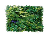 Artificial Grass Wall Panels, 12 PCS 20 x 20 inch, 3D Combination Greenery Boxwood Panel for Indoor V952-PJSRZZWQ12PC0AI8JV0
