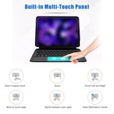 Tablet Keyboard Case Bluetooth Touchpad Keyboard for Pro 11 Inch Black V1263-JX-7787