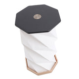 Bedside Table Lamp Dimmable Touch Lamp Battery Operated Night Light Rotating Foldable Paper Lantern V1294-YM0901-3119240154011