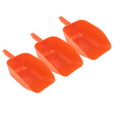 3pcs Plastic Feed Shovel Handheld Feeding Scoop Feed Ladle Portable Feeding Tool for Livestock V1294-YM0901-3111240237311