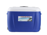 Glacio 38L Portable Ice Cooler Box With Wheels Camping Fridge ICE-COOLER-38L-WHEEL-BL