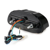 Motorcycle Brake Tail Light Integrated Turn Signals Compatible Cruiser Sportbikes Touring Dirt Bike V1192-AZ-W-4756