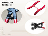 Glass Tile Nippers - Heavy Duty Wheeled Glass Mosaic Nipper & Ceramic Tile Nipper, Tile Cutter V1192-AZ-W-3438