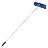 Snow Roof Rake, 60cm PP Plastic Blade, 1.18-5.55 m Adjustable Roof Snow Scraper with Wheels, V952-WDPZ20FTGBSSJ5WOZ001V0