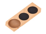 Tamping Station Beech Wood Tamper Mat Stand with Anti Slip Pad for Coffee Bar Accessories L V1294-YM0703-3118230030812