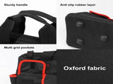Heavy-Duty Tool Bag 16 inch Waterproof Canvas Storage Tote Organizer with Strap V1369-AZ3-W-12025