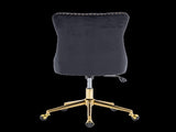 Velvet Home Office Chair- Black V226-SW1823BK