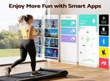 Everfit 2 in 1 Walking Pad Treadmill Dual-Sided Under Desk Treadmills Foot Massage for Home Gym TMILL-400-FMS-PAD