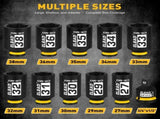 ELEAD 11Pcs 1/2" Drive Deep Impact Socket Set 27-38mm Metric Cr-Mo Wheel Nut Kit V465-70155