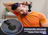 Green Portable Deep Tissue Massager 6-Speed & 4 Heads & 15-Min TimerProfessional Muscle Recovery, V1106-AMY003