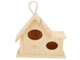 Wood Bird Nests Outdoor Birdhouse Breeding Box Bird Cage for Garden Backyard Balcony Decor V1294-YM0901-3111210123411