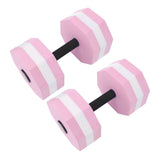 2Pcs High Density EVA Foam Dumbbell Set Aquatic Exercise Dumbbells for Men Women Indoor Swimming V1294-YM0521-3111230070811