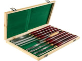 Woodworking Lathe Chisel Set 8 Piece Set Lathe Chisel HSS Steel Blades Wood Turning Tools Wooden V952-MGCD8PCSMGCCZHBT1V0