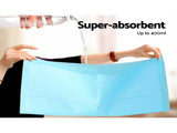 i.Pet Pet Training Pads 200pcs 60x60cm Puppy Dog Toilet Pee Indoor Super Absorbent Blue PET-PAD-BL-200